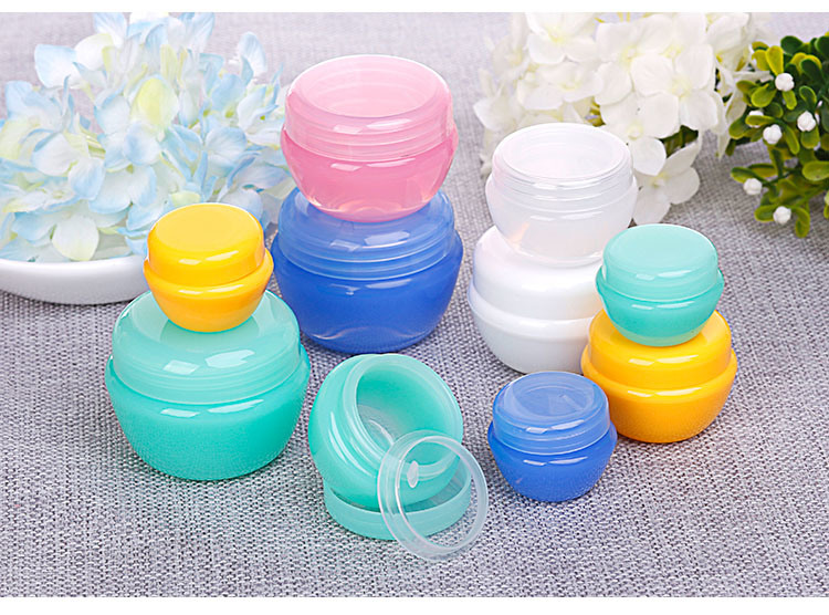 Small Cosmetic Jar, Plastic Material Small Jar