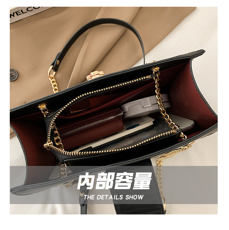 Portable Good Match Zipper Alligator Print Crossbody Single Shoulder PU Synthetic Leather Hand Bags 2021 Women