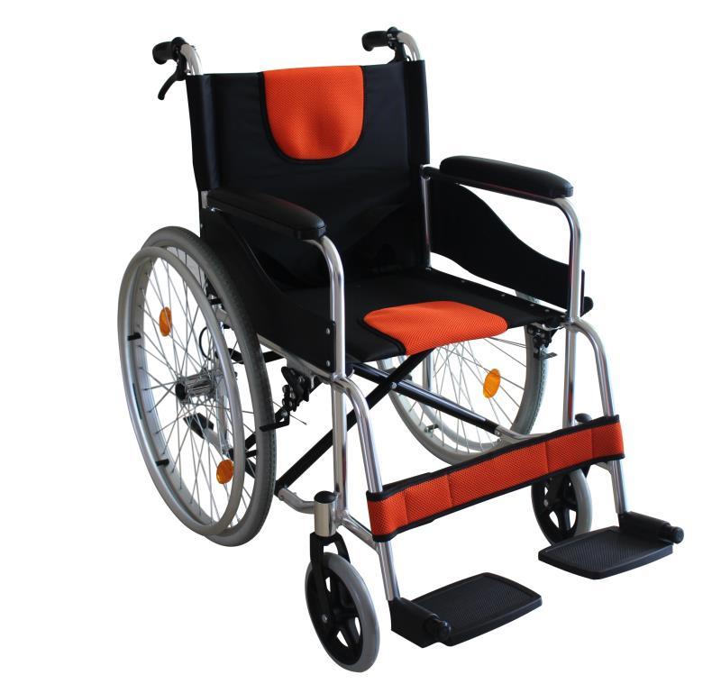 Hospital Furniture Aluminum Lightweight Cheap Medical Wheelchair for Elderly People