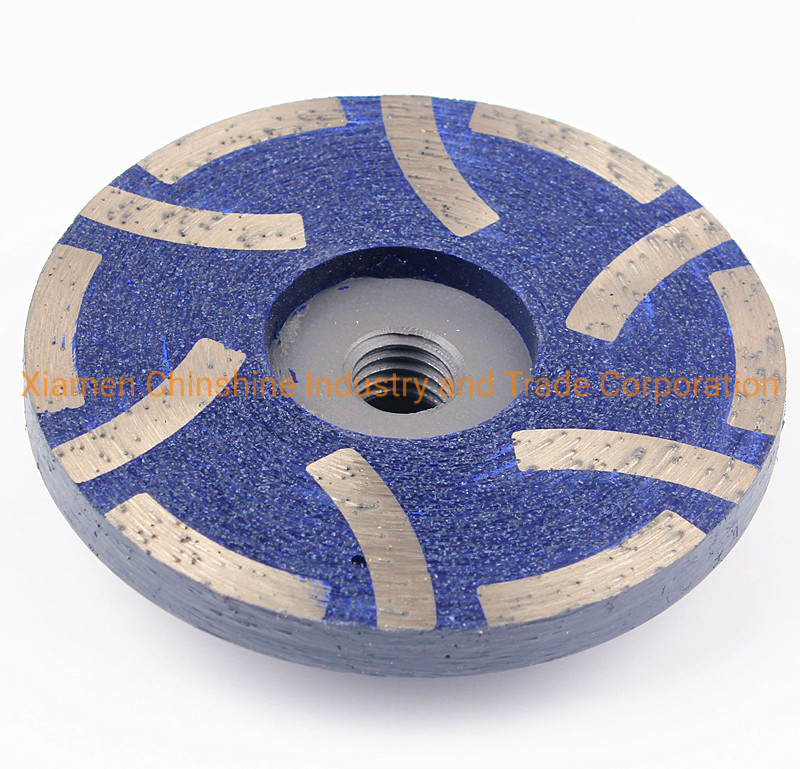 4 Inch Light Weight PCD Grinding Cup Wheels for Epoxy Coating Removal