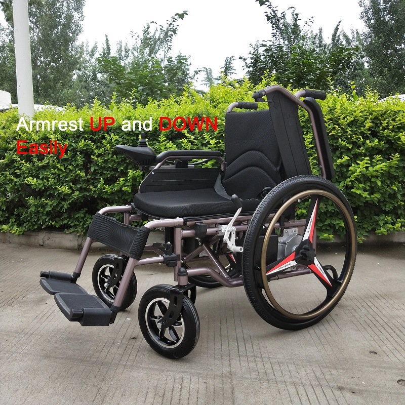 Foldable Portable Electric Wheelchair for Elderly