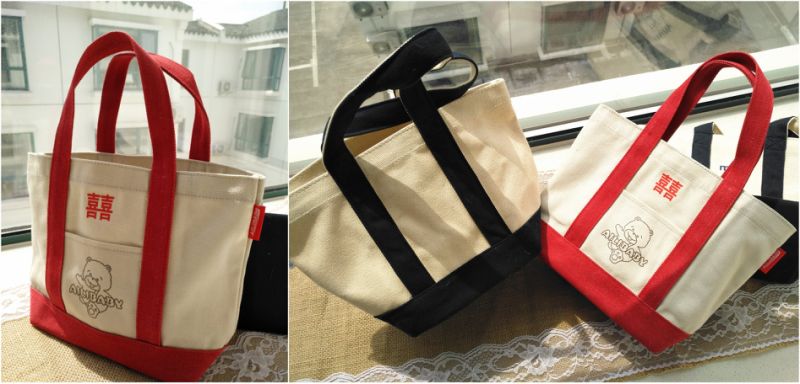 Lady Handbags, Ladies Canvas Cotton Handbag, Tote Bag