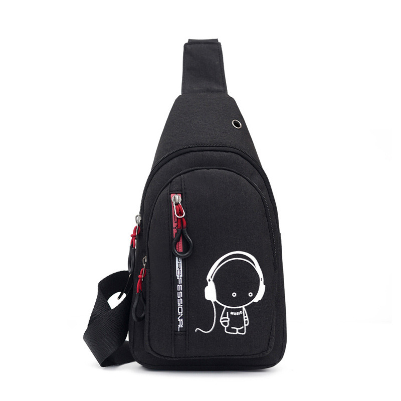 Chest Crossbody Climbing Triangle Pack Sling Bag Backpack