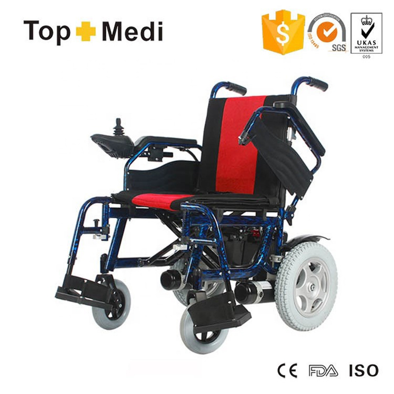 Handicapped Folding Mobility Motorized Power Electric Wheelchair