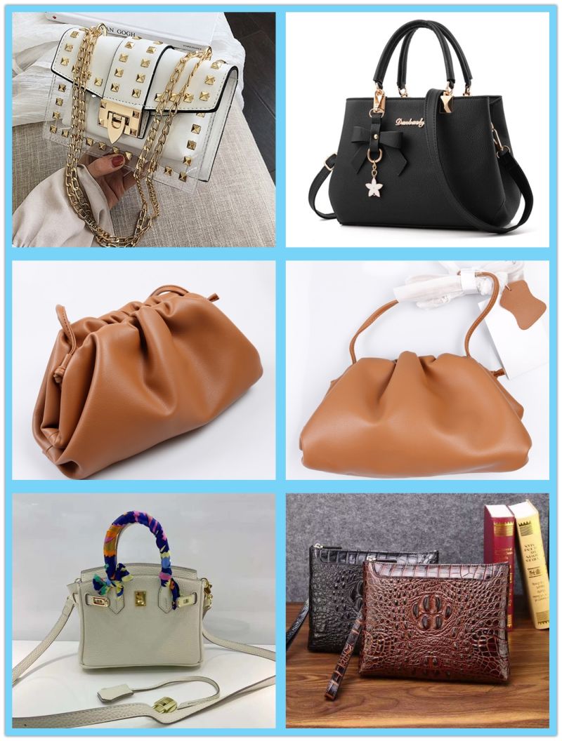 OEM Manufacturer Leather Handbag Fashion Lady Tote Shoulder Bag