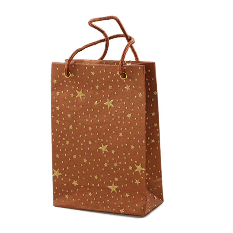 Embossed Printed Fancy Paper Bag with Your Own Design Women Handbags