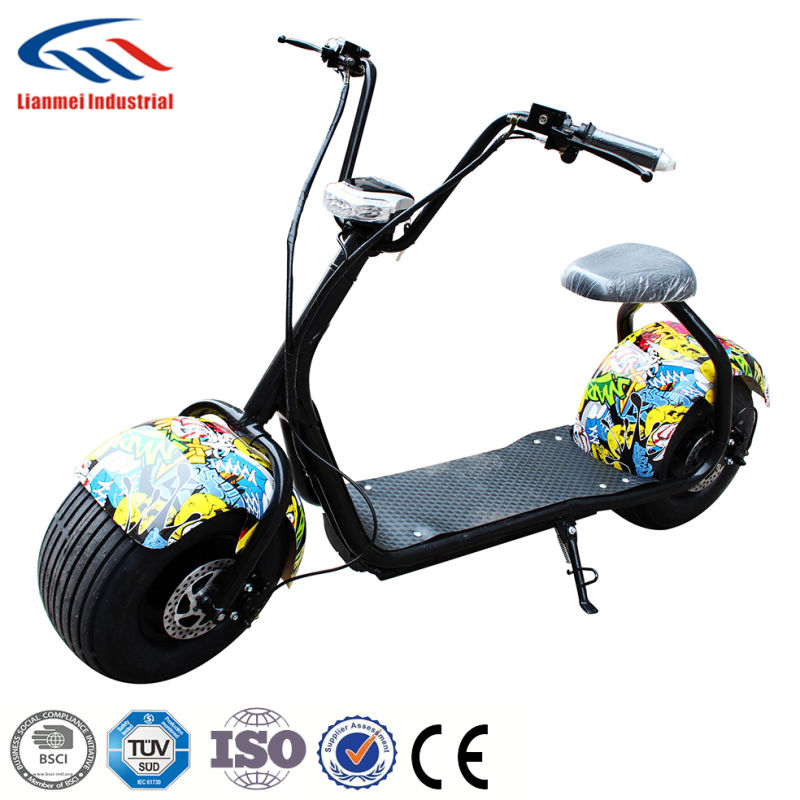 Popular Two Wheel Electric Scooter E-Scooter with Ce Lme-1000c