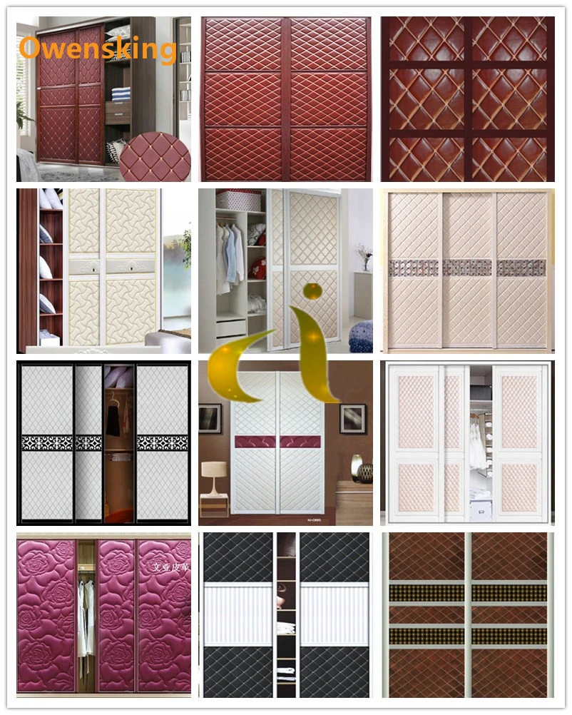 High Quality PVC Leather for Walls PU Leather Easy Clean Soft Colourful Leather for Furniture