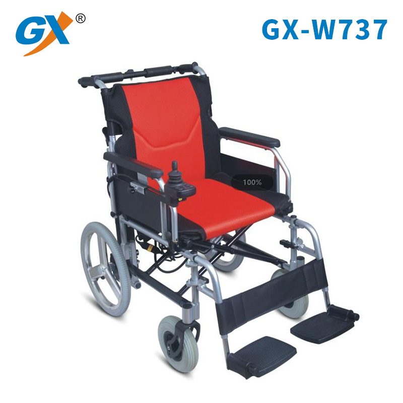 China Aluminum Electric Wheelchair for Mobility Aid