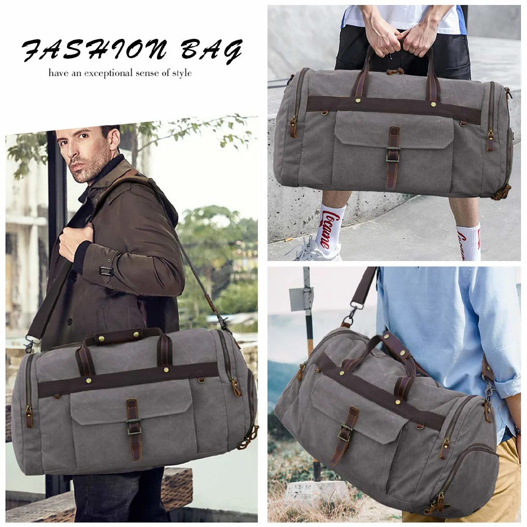 Waterproof Oversized Genuine Leather Bags for Men RS-12261