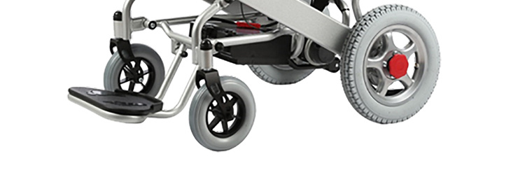 New Product One Key Folding Lightweight Electric Wheelchair for Elderly