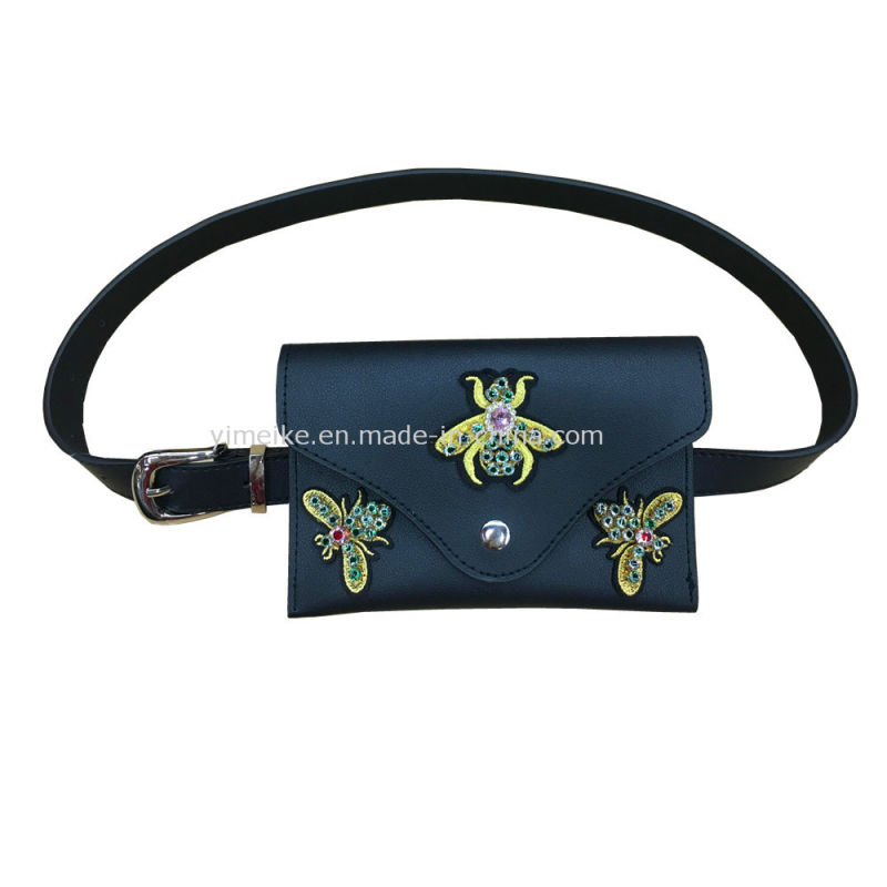 2018 Top Fashion Women Wallet Belt Pack with Spider Accessories