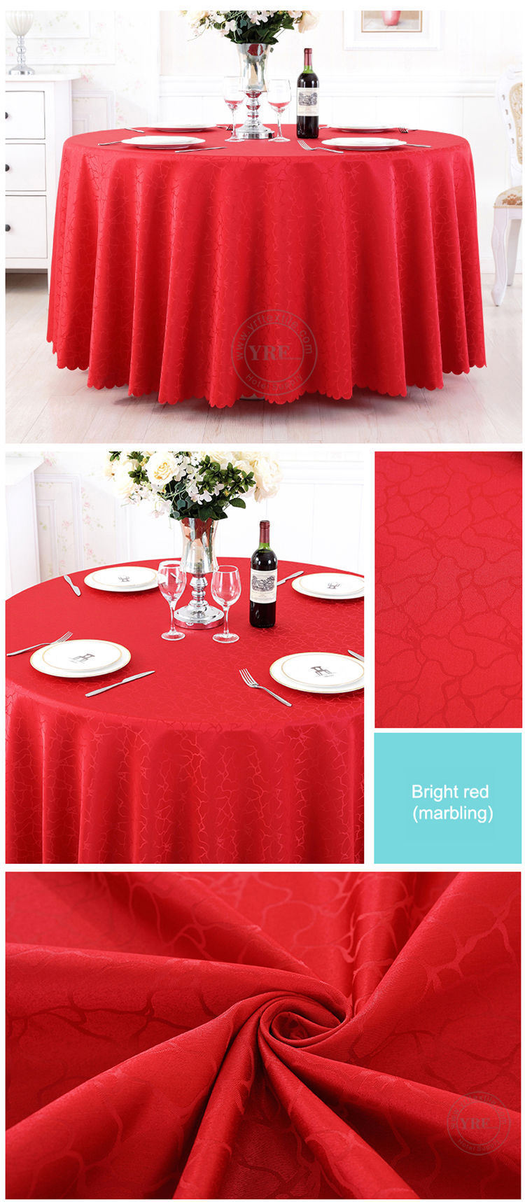 Navy Blue Table Cloth, Round Blue Table Cloth