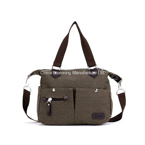 Distributor Men Business Handbag Shoulder Crossbody Messenger Tote Canvas Bag