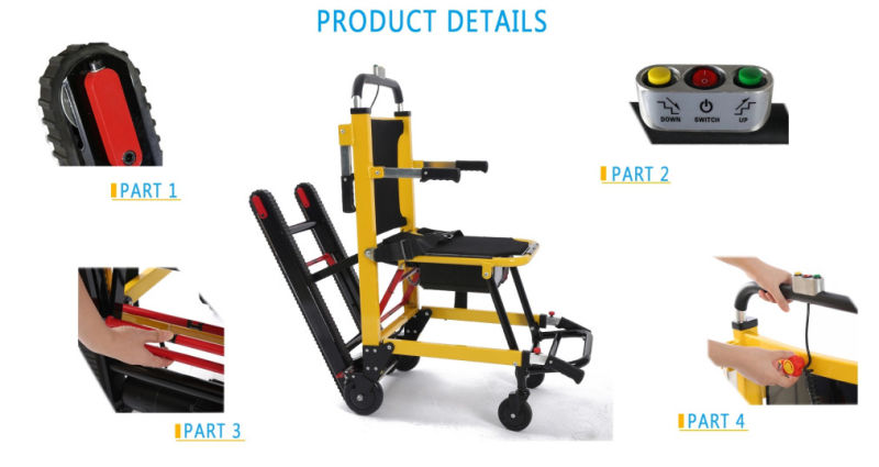 Mobile Electric Wheelchairs Lift up Stairs