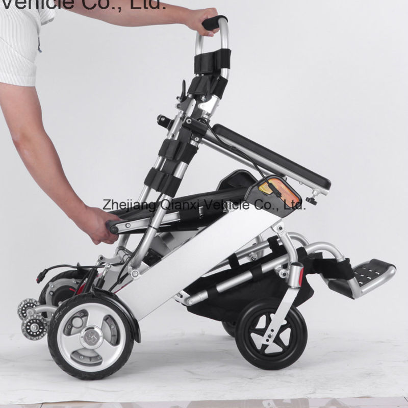 Lightweight Alloy Frame Lithium Battery Electric Wheelchair