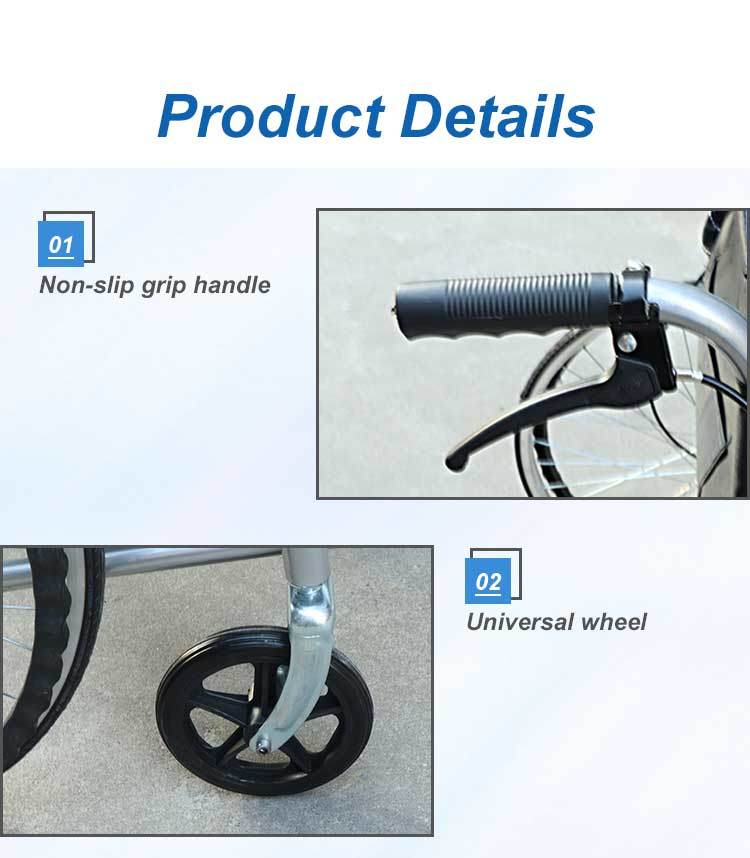 Elderly and Disabled Lightweight Manual Wheelchairs Price