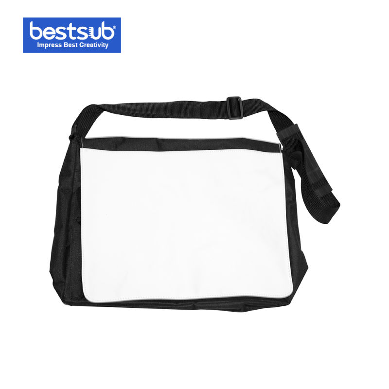 Bestsub Large Black Sublimation Printable Shoulder Bag (KB01)