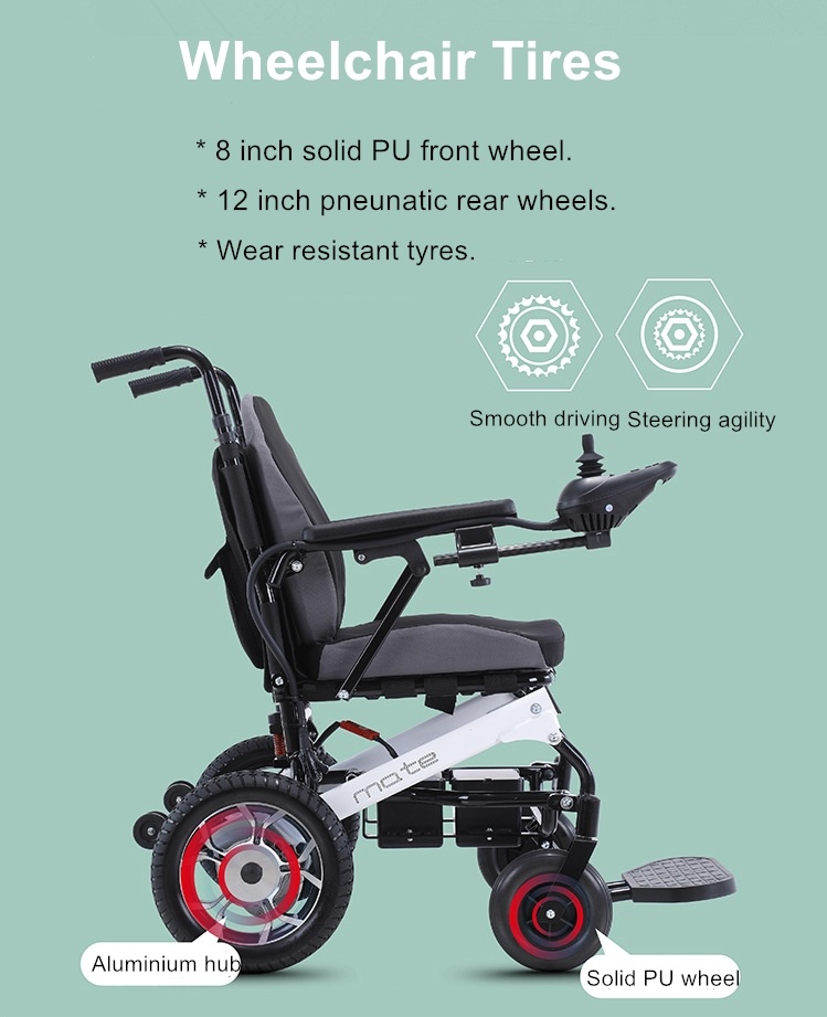 2020 Hot Sale Folding Light Electric Medical Powere Wheelchair