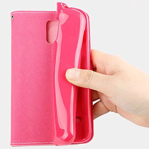 Mercury Flip Wallet PU Leather Stand Case Cover for iPhone 5/6/6s