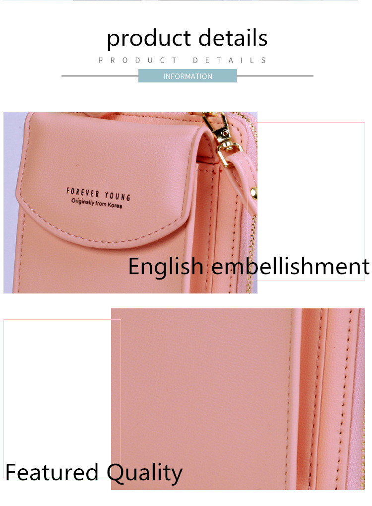 Ladies Crossbody Purse Clutch Phone Wallet Shoulder Hand Bag