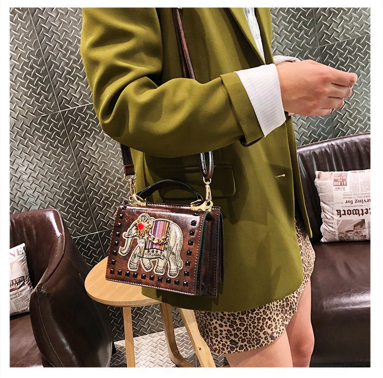 Luxury Cowhide Leather Ladies Bags Woman Tote Bag Print Chain Lady Handbag Canvas Crossbody Bag