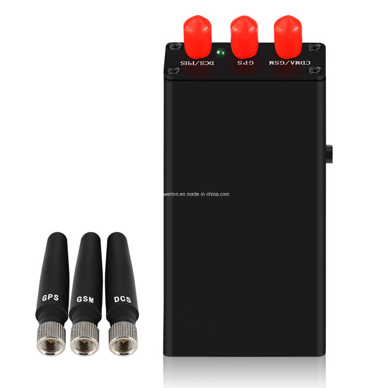 Mini-Pocket Cellphone Jammer for GSM/CDMA/Dcs/PCS/3G