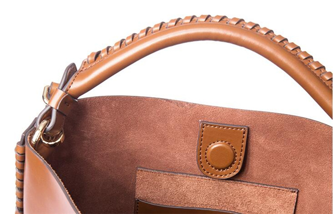 Guangzhou Factory Lady Fashion Handbags Ladies Designer Real Leather Handbags