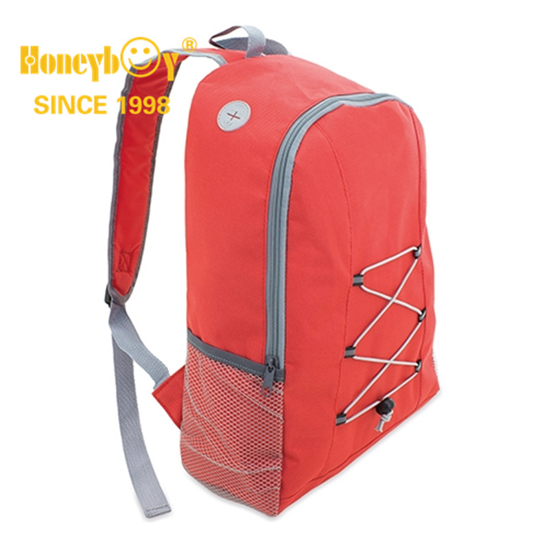 Backpack with Mesh Pockets and Earphone Pockets