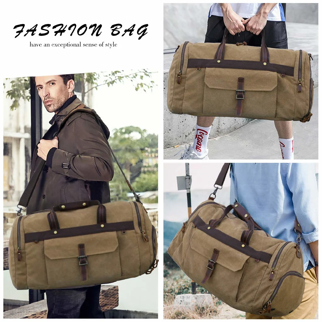 Waterproof Oversized Genuine Leather Bags for Men RS-12261