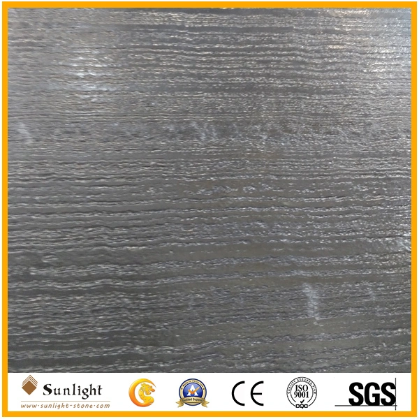 Black Wood Polished Black Marble, Leather/Honed/Ebony Surface Black Marble