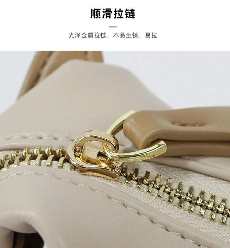 Distributor Ladies Handbags Fashion Lady Baguette Style Bags Leather Purse Soft Leisure Handbag for Women