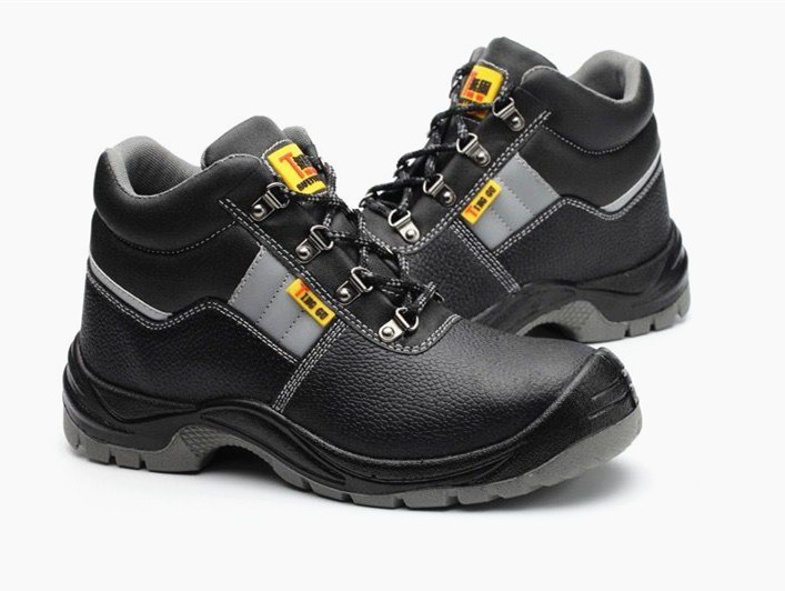 Real Genuine Leather Safety Shoes Leather Working Boots Working Shoes