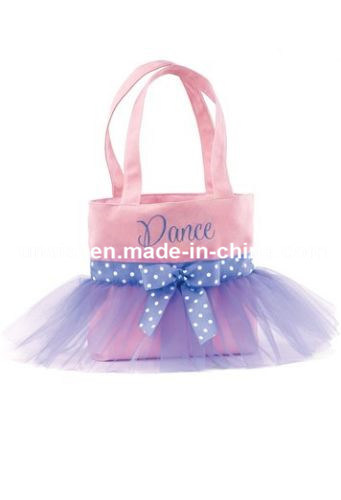 Creative Dance Ballet Gauze Purse Tote Pack Handbag for Girls