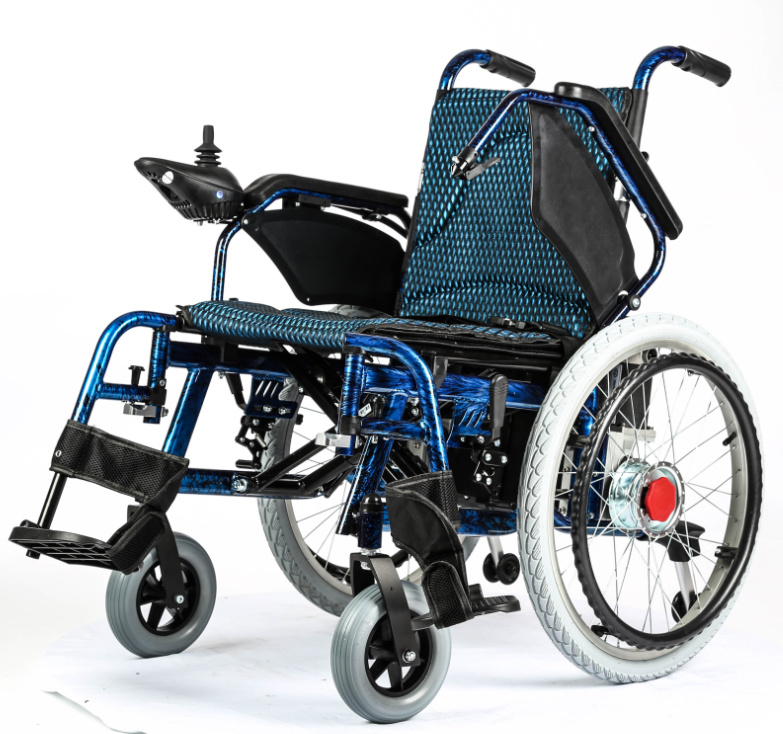 Outdoor Cheap Price Light Weight Foldable Mobility Electric Wheelchair