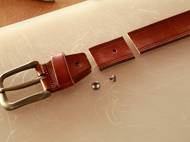Three Color Split Leather Genuine Leather Cowhide Men Belt