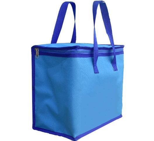 600d Polyester Cooler Lunch Tote Bag for Picnic School Work Keep Food Warm