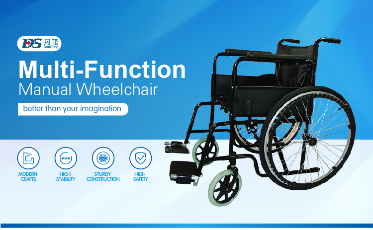 The Handcart for The Disabled Elderly Is Portable Foldable and Multi-Functional Wheelchair