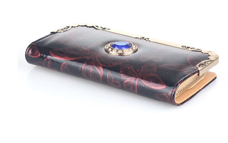 Butterfly Printing Female Wallet Clutch Bag Evening Bag Handbag Purses Handbags
