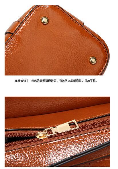 New Desginer PU Leather Lady Fashion Tote Handbags (XP3950)