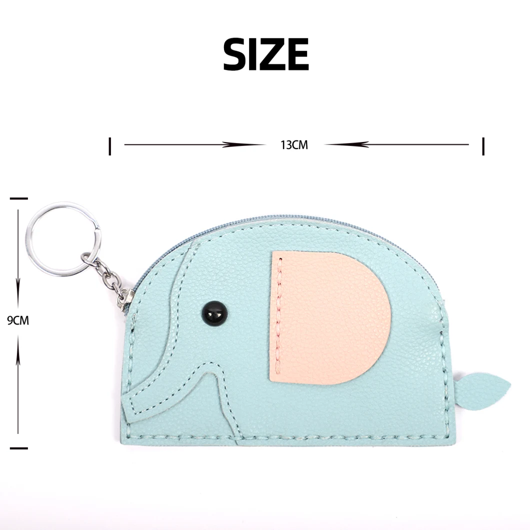 Stationery Office Supply PU Leather Kid Purse Coin Purse