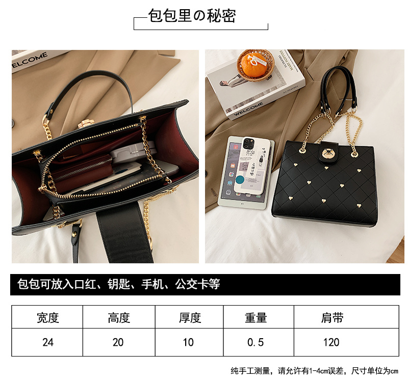 Portable Good Match Zipper Alligator Print Crossbody Single Shoulder PU Synthetic Leather Hand Bags 2021 Women