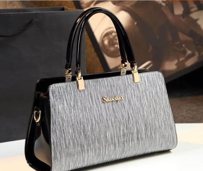 Fashion Designer PU Leather Ladies Handbags Woman Tote Bag