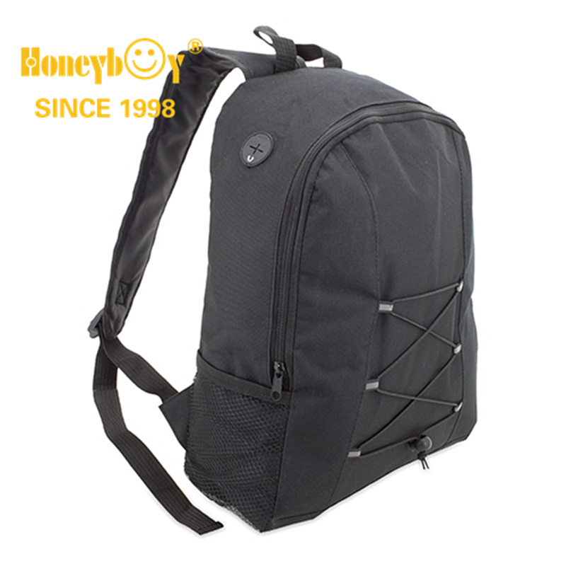Backpack with Mesh Pockets and Earphone Pockets