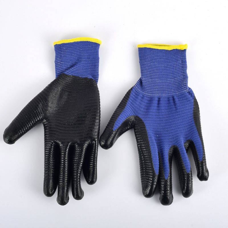 Vinyl Latex Protect Gardener Worker Labor Gloves Made in China