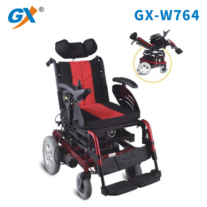 Disabled Foldable Motorised Wheelchair for Sale (GX-W764)