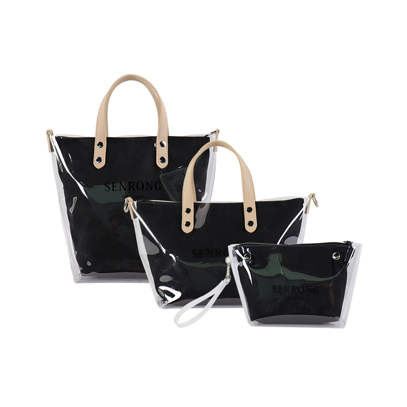 Handbags Hotsale Fashion Ladies Tote Crossbody PVC Bags Handle Custom Shoulder OEM ODM Factory