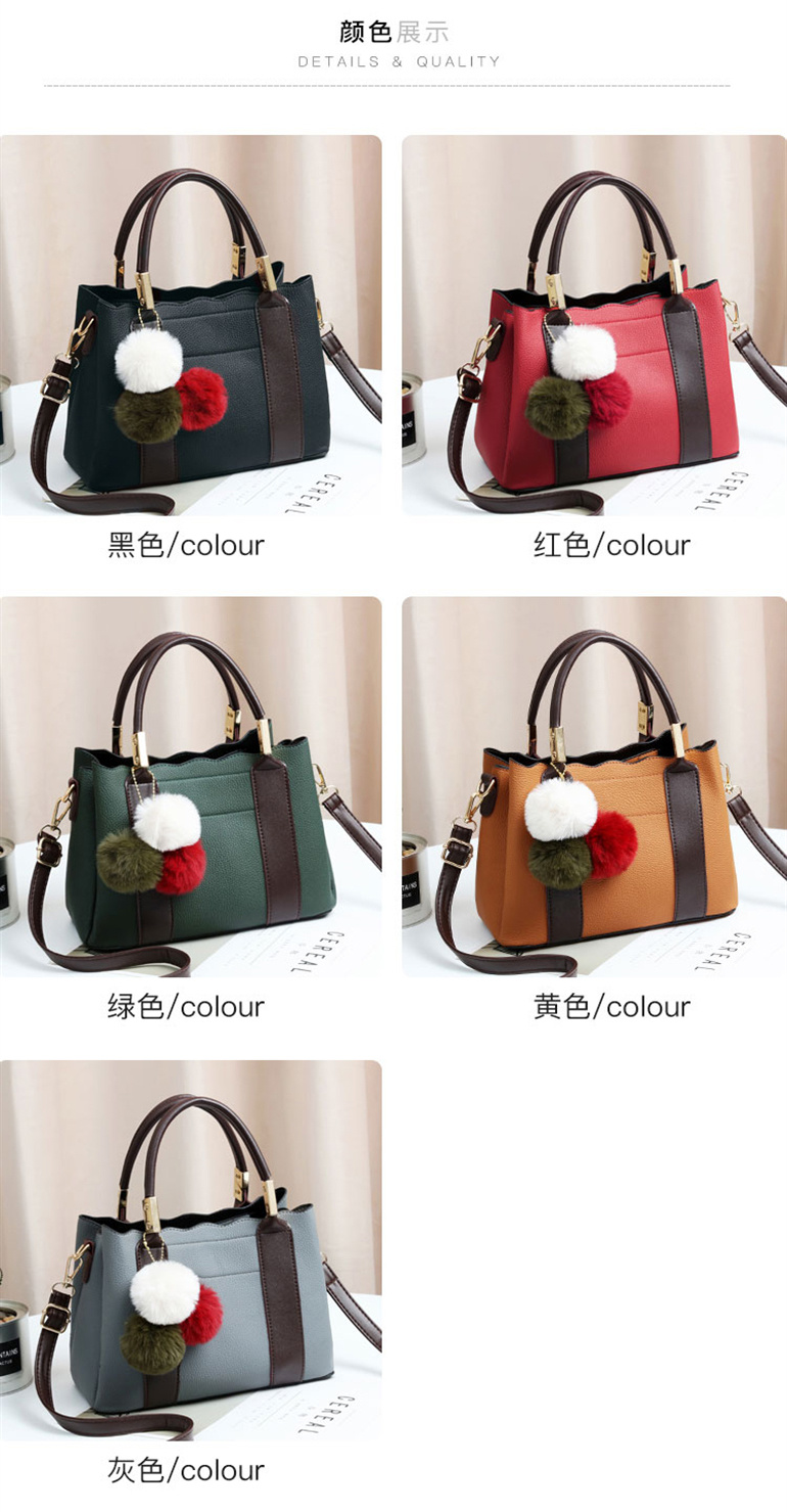 Famous Brand PU Leather Handbags for Women Ladies Handbag