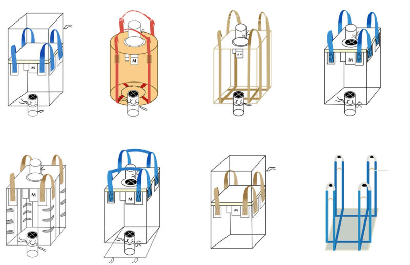 Breathable Mini Bag Sacks for Tree Branch Packing, Big Bags with Vents