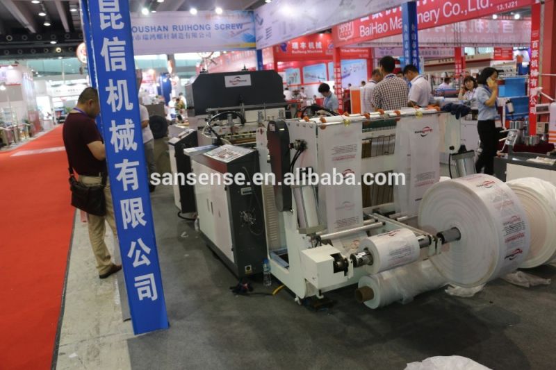 Automatic Cloth Bag PE Biodegradable Plastic Carrier Bag Machine